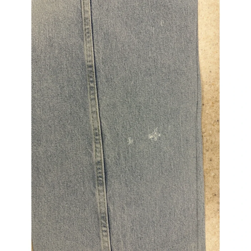 Levi's Jeans Mens 48x32 Light Wash Blue Distressed Relaxed Fit Denim Big Tall